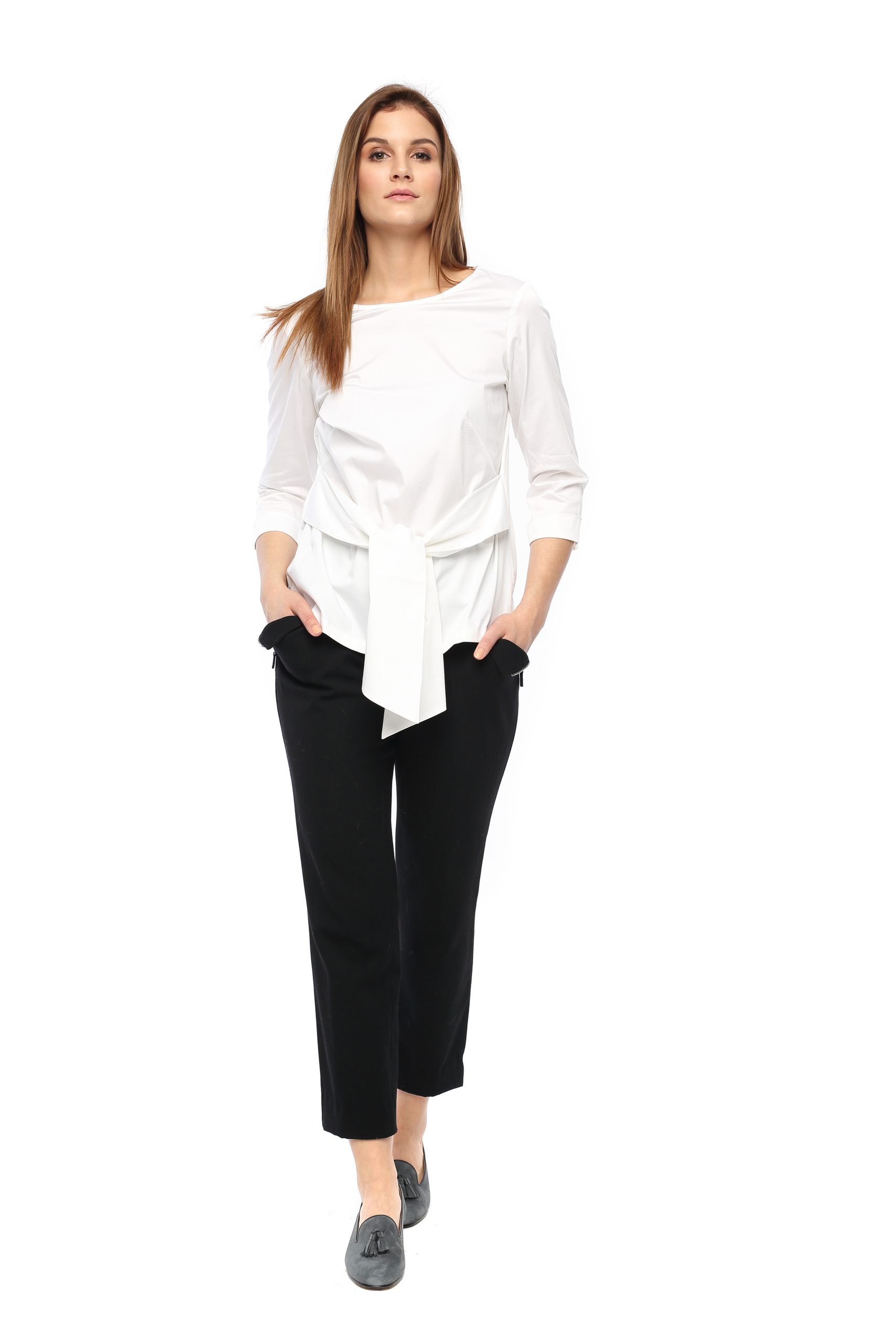 Weisse Bluse Christy