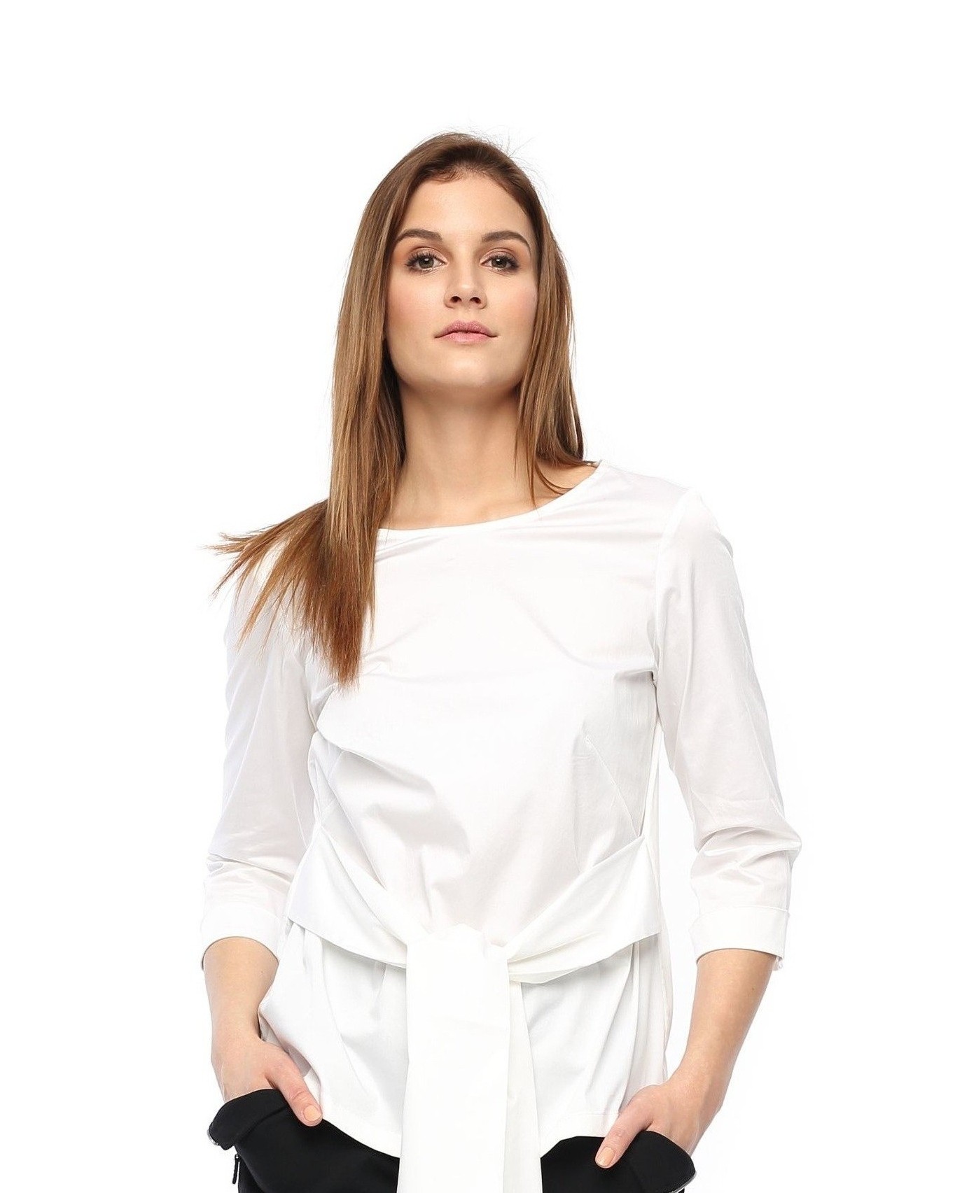 Weisse Bluse Christy