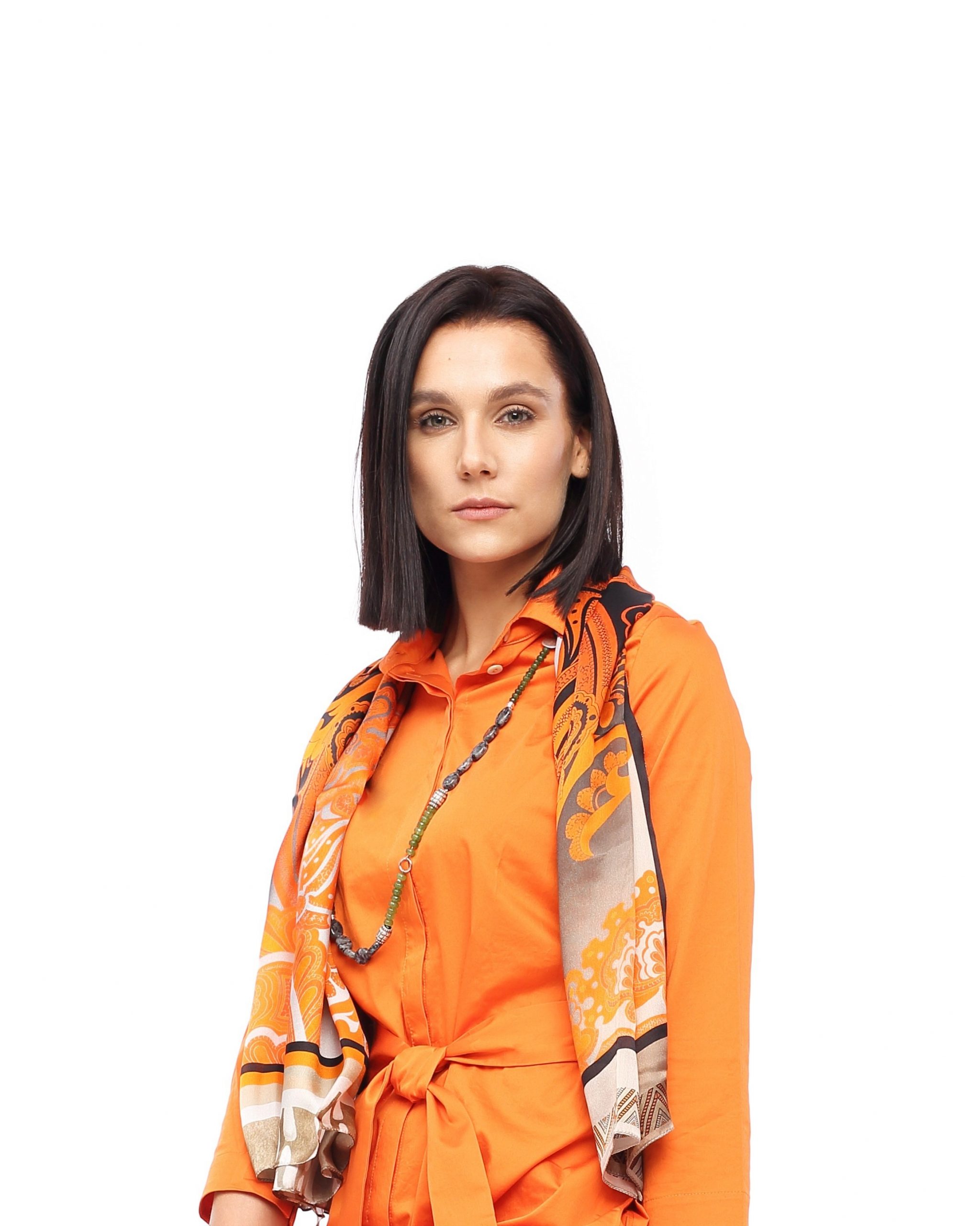 Kleid terracotta