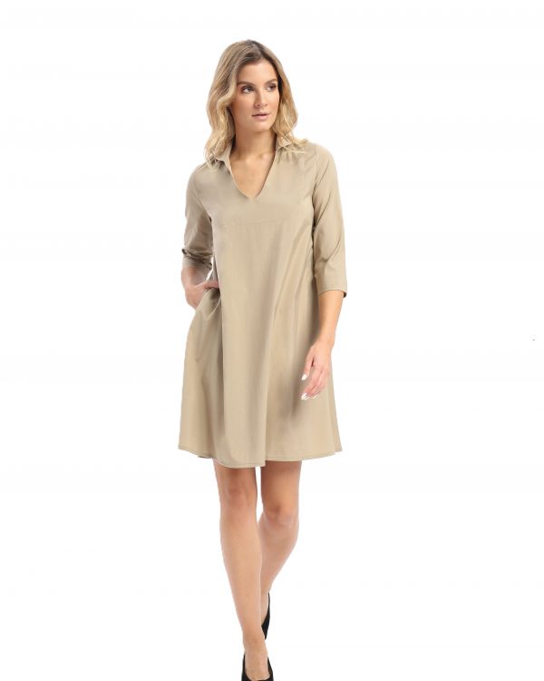 Kleid in sand