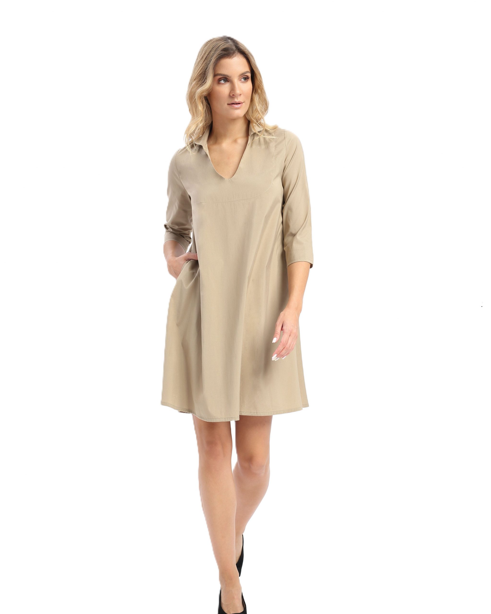 Kleid in sand