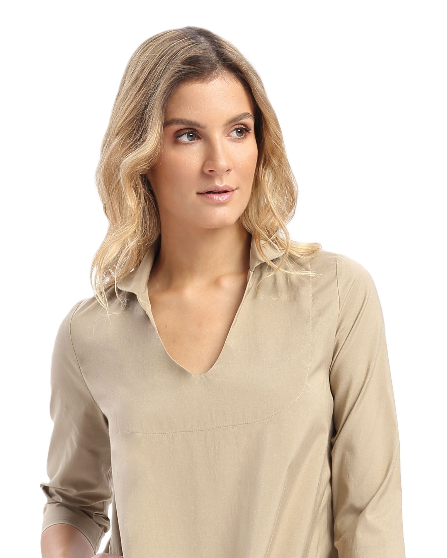 Kleid Bella sandfarben