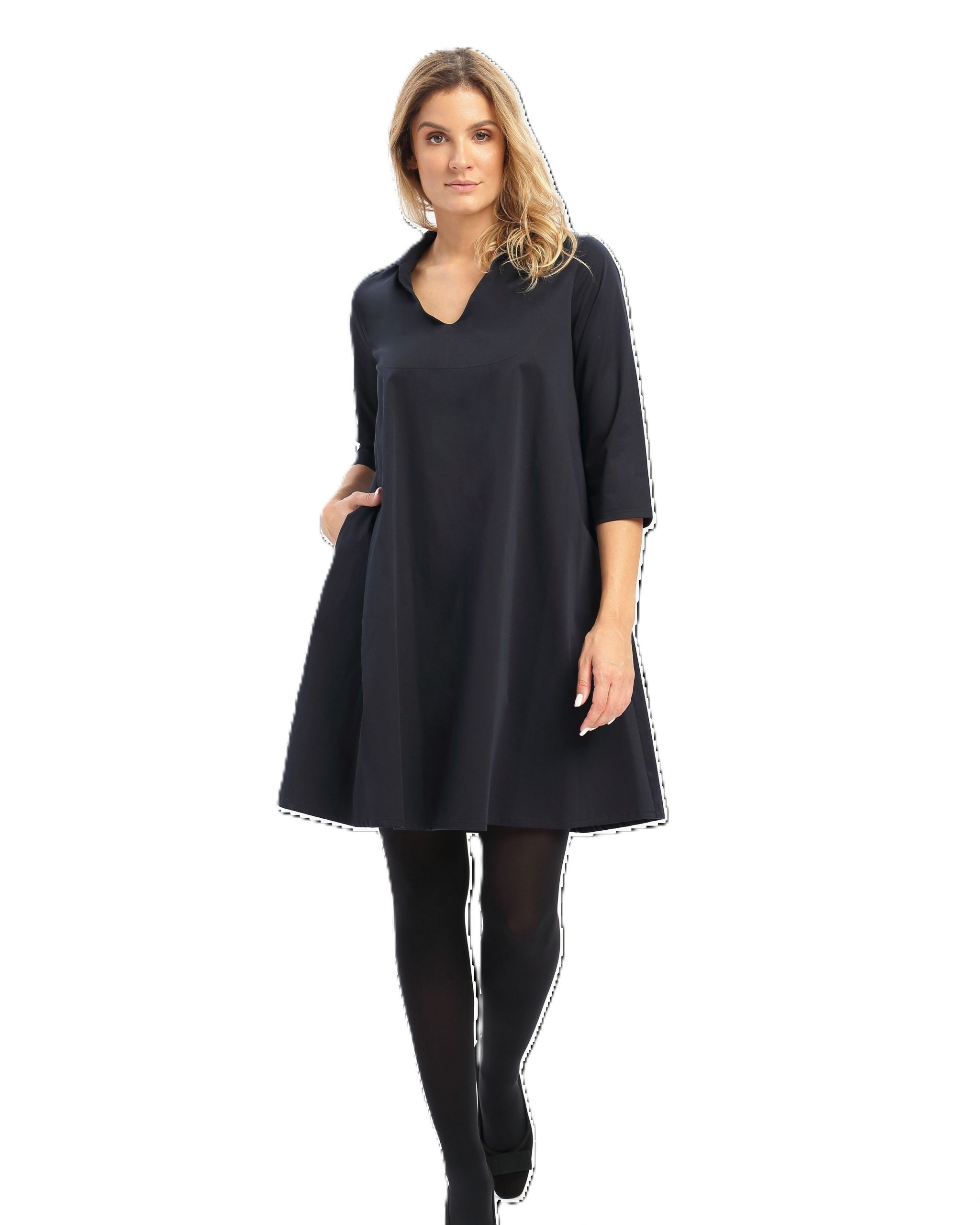 Marineblaues Kleid