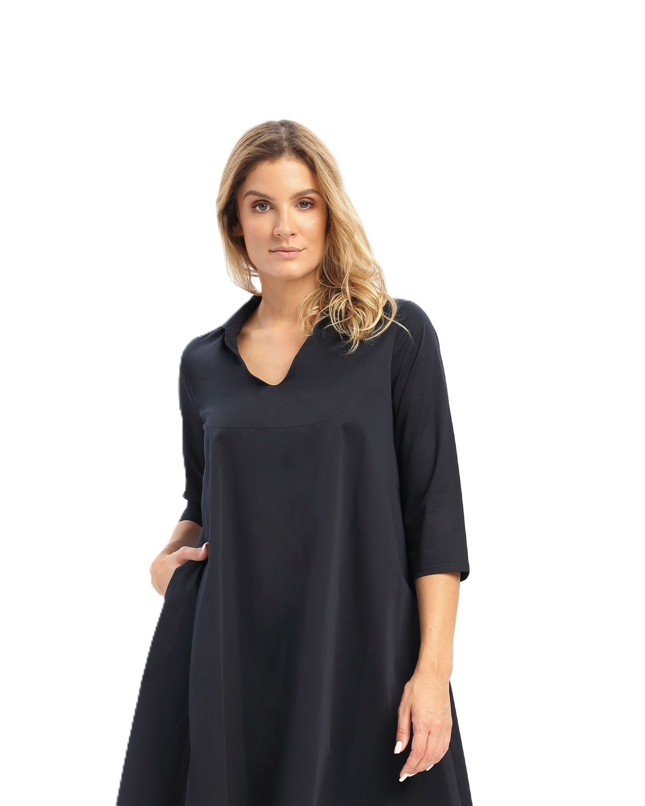 Marineblaues Kleid