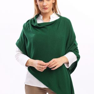 Gestrickter Poncho