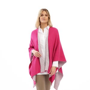 Cape in fuxia