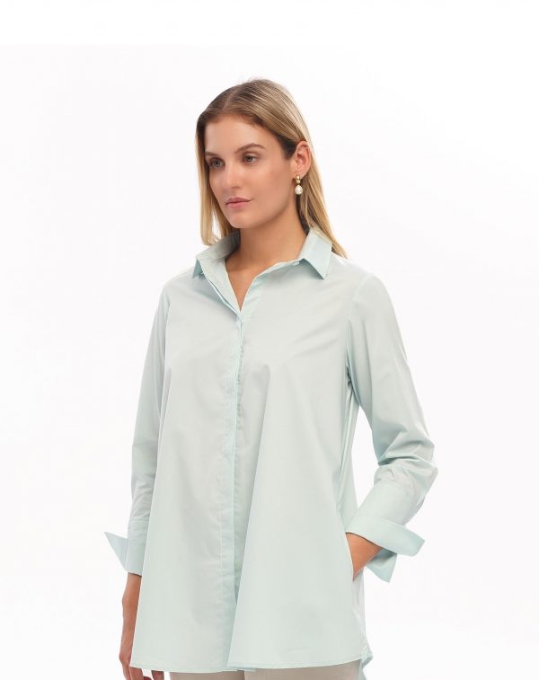 Bluse Lauren acqua