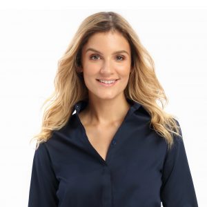 Marineblaues Kleid