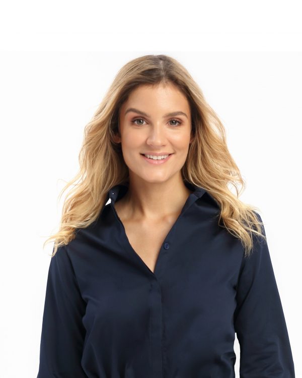 Marineblaues Kleid