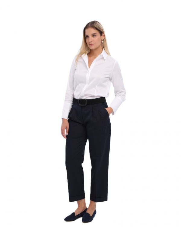 Weisse Bluse Loretta