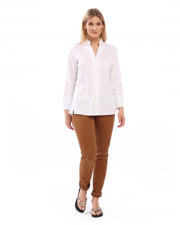 Weisse Bluse Maren