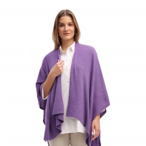 Wollcape lila