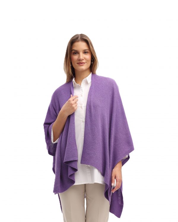 Wollcape lila