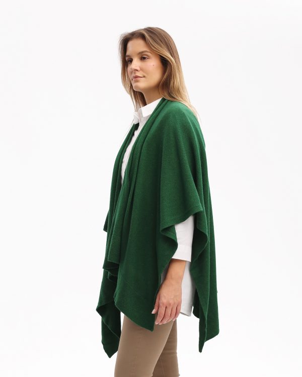 Jägergrünes Cape