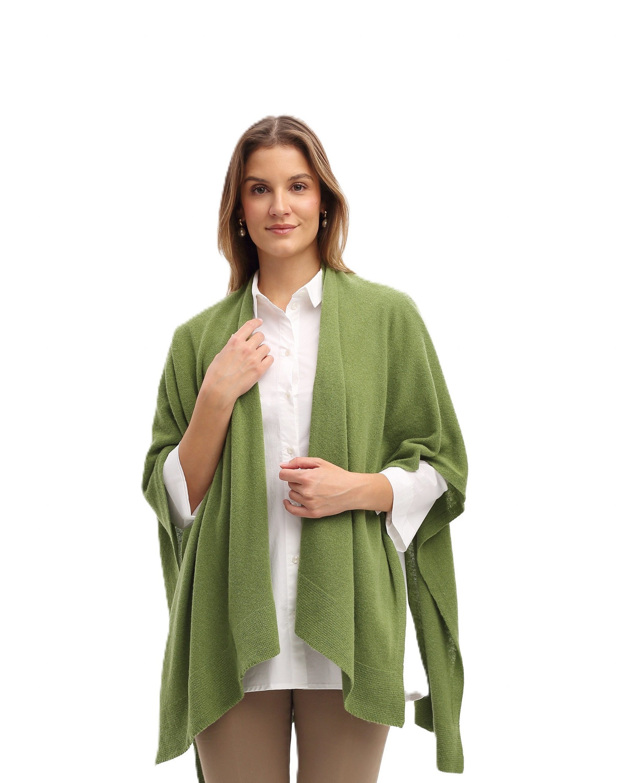Cape in grün