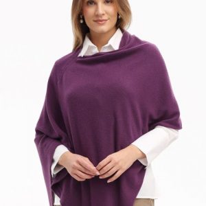 Poncho Roma aubergine