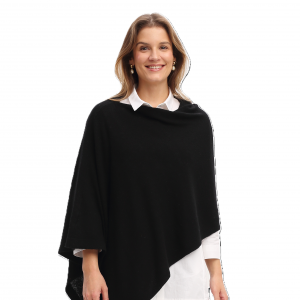 poncho Roma schwarz