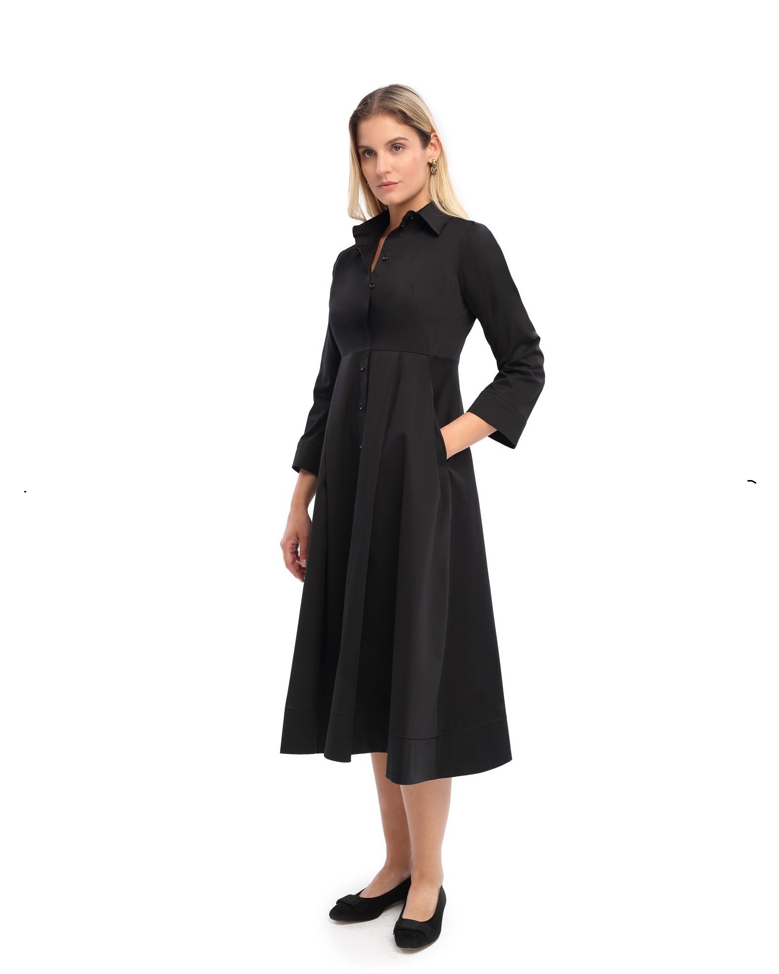 Schwarzes elegantes Kleid