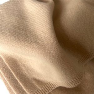 Camelfarbener Kaschmirschal