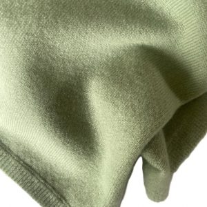 Kaschmirschal in salbeigrün