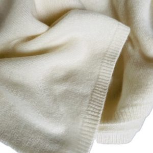 Kaschmirschal in creme