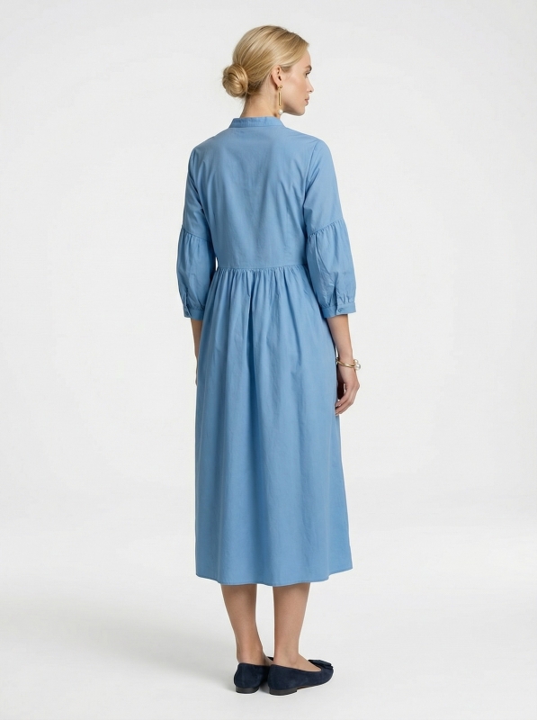 KLEID ALMA karibikblau – Bild 2