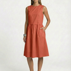 Kleids Valentina palermororange